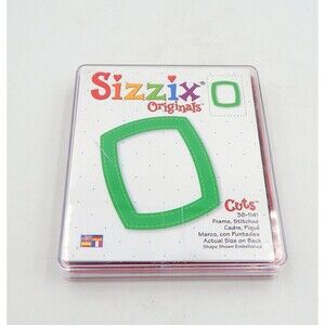 Sizzix Frame Pattern 38-1141 Die Cutter 4.5 In Cartridge Provo Craft Ellison